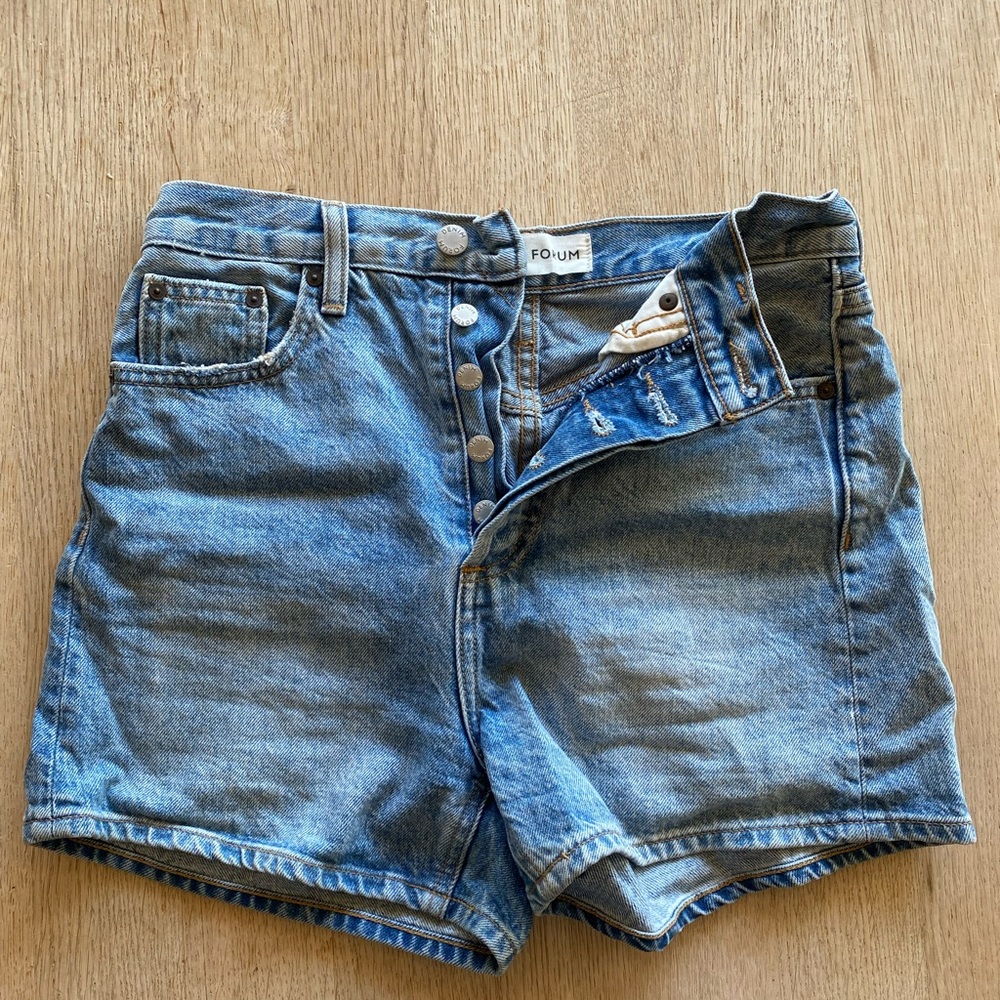 Denim Form shorts